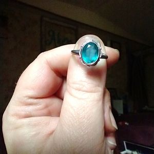 10k white gold ring vintage